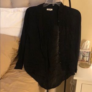 Helmet Lang button blouse